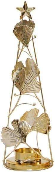 キャンドル燭台デスクトップロマンチックなクリスマス回転ランタン